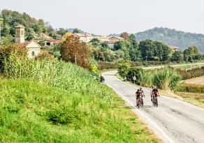 Piedmont cycling in the hills