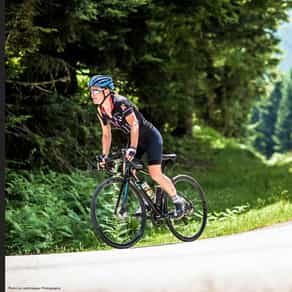Cycling terrain in the Dordogne